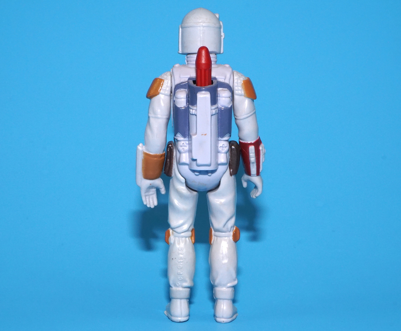 STAR WARS ANH BOBA FETT PBP TRI-LOGO UNPAINTED KNEE DART 100% COMPLETE & ORIGINAL C9 1979 KENNER - Image 6