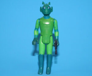 STAR WARS ANH GREEDO HONG KONG SMILE 100% COMPLETE & ORIGINAL C8+ 1978 KENNER READ