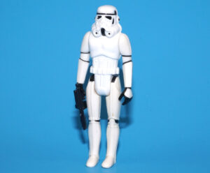 STAR WARS ANH STORMTROOPER HONG KONG SMILE 100% COMPLETE & ORIGINAL C8+ 1977 KENNER