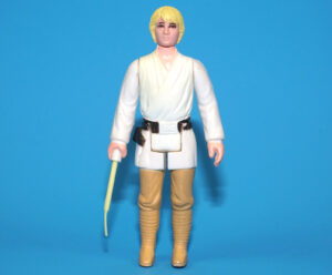 STAR WARS ANH LUKE SKYWALKER HONG KONG KADER 100% COMPLETE & ORIGINAL C8+ 1977 KENNER READ