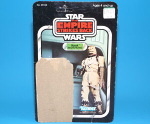 STAR WARS ESB BOSSK CARDBACK CARD 32-BACK 1980 KENNER