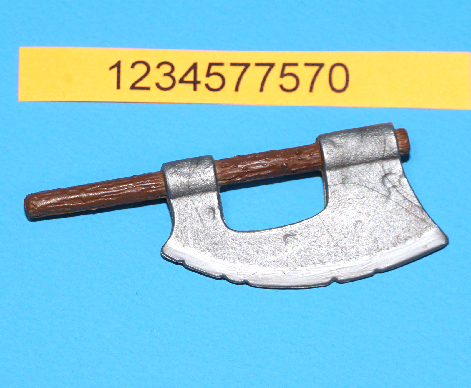 STAR WARS ORIGINAL SPARE PART ROTJ GAMORREAN GUARD AXE WEAPON v3 M3 MACAU 1983 KENNER - Image 2