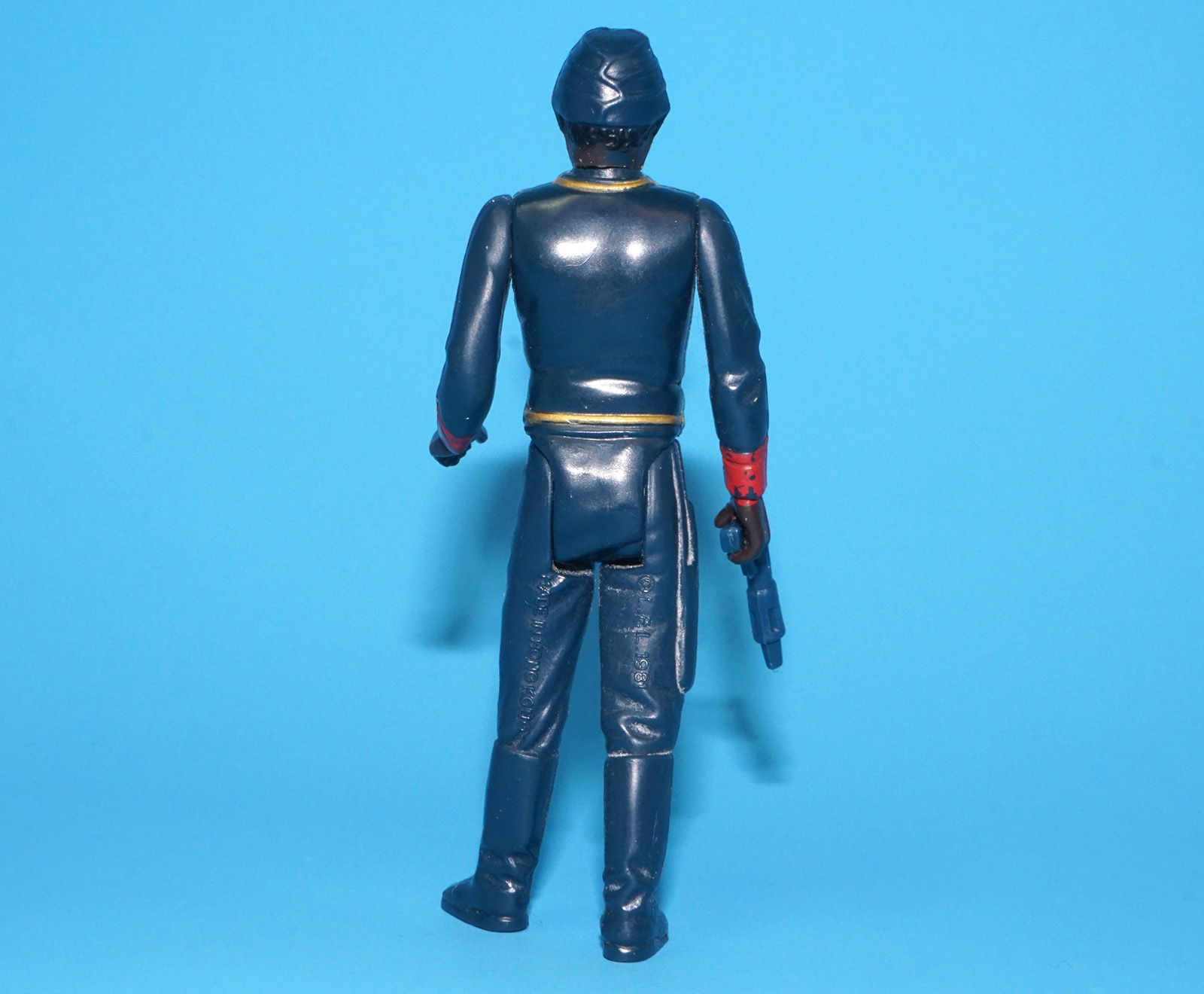 STAR WARS ESB BESPIN SECURITY GUARD (BLACK) HONG KONG UNITOY 100% COMPLETE & ORIGINAL C8+ 1981 KENNER READ - Image 4