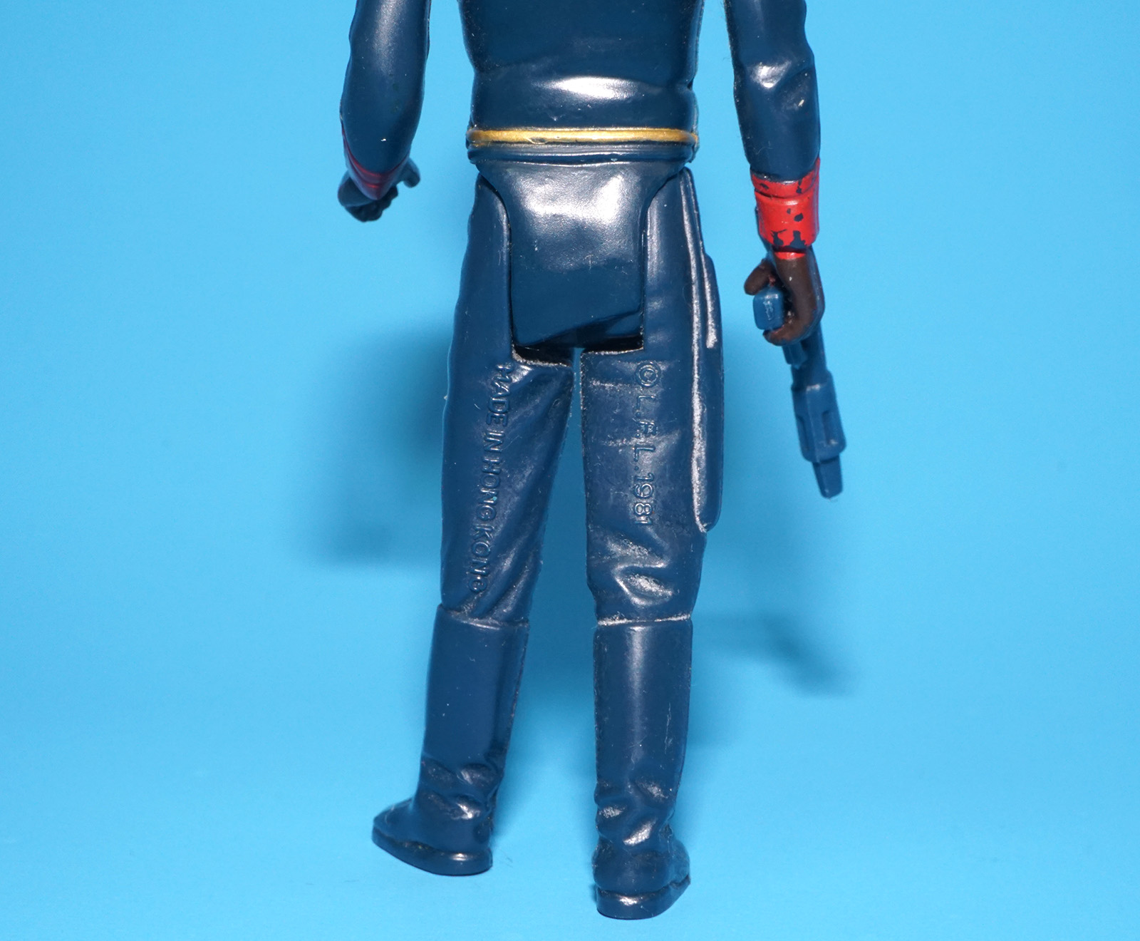 STAR WARS ESB BESPIN SECURITY GUARD (BLACK) HONG KONG UNITOY 100% COMPLETE & ORIGINAL C8+ 1981 KENNER READ - Image 5