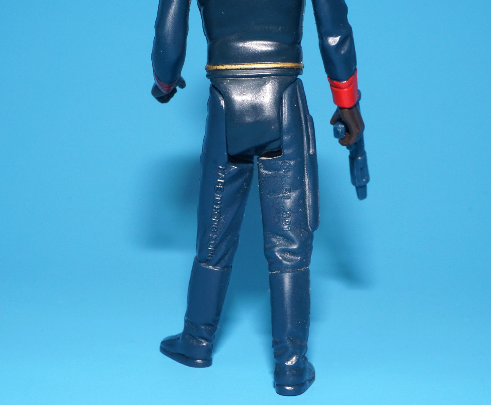 STAR WARS ESB BESPIN SECURITY GUARD (BLACK) HONG KONG UNITOY 100% COMPLETE & ORIGINAL C8+ 1981 KENNER READ - Image 5