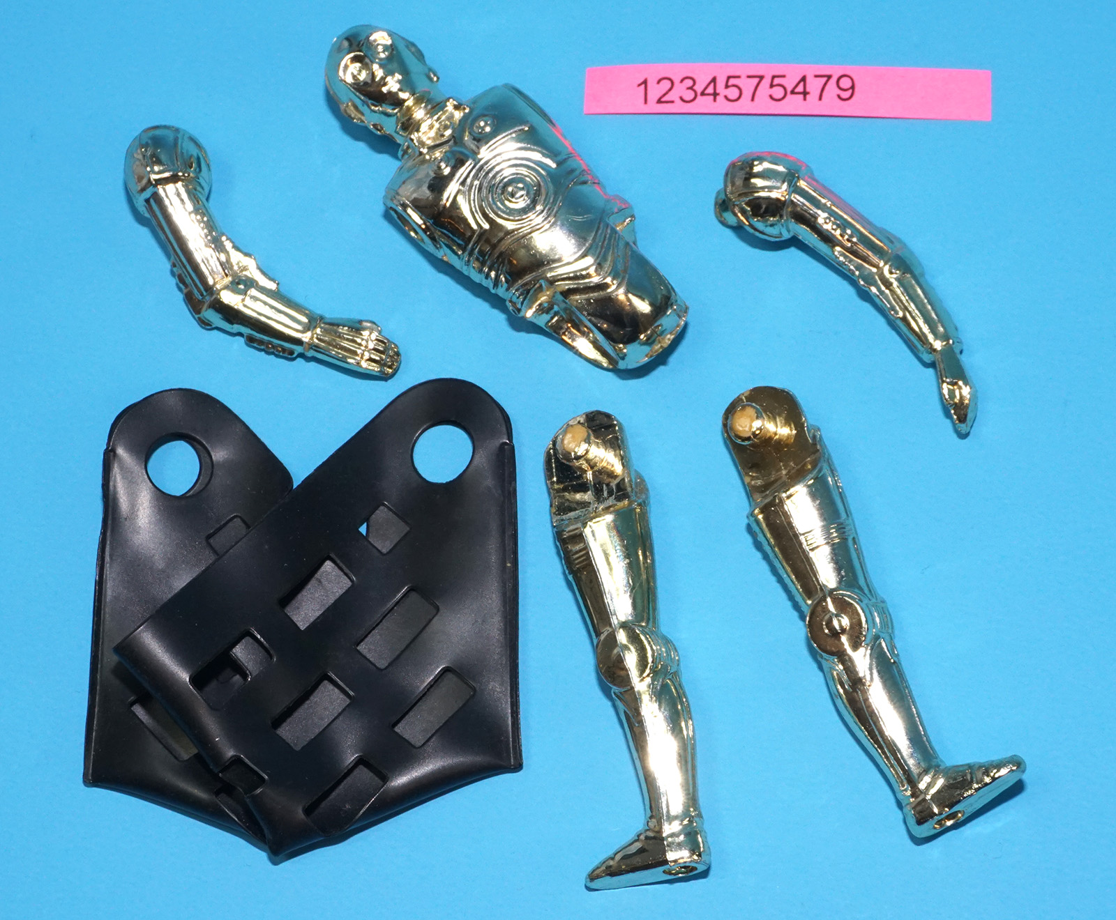 STAR WARS ESB C-3PO REMOVABLE LIMBS HONG KONG SMILE 100% COMPLETE & ORIGINAL C9 1980 KENNER - Image 6