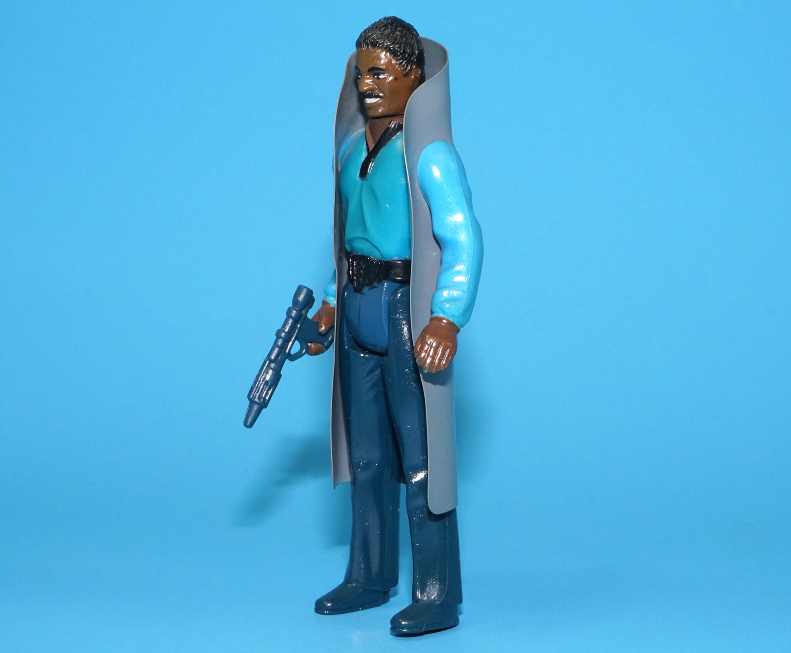 STAR WARS ESB LANDO CALRISSIAN HONG KONG SMILE TEETH 100% COMPLETE & ORIGINAL C8+ 1980 KENNER - Image 3