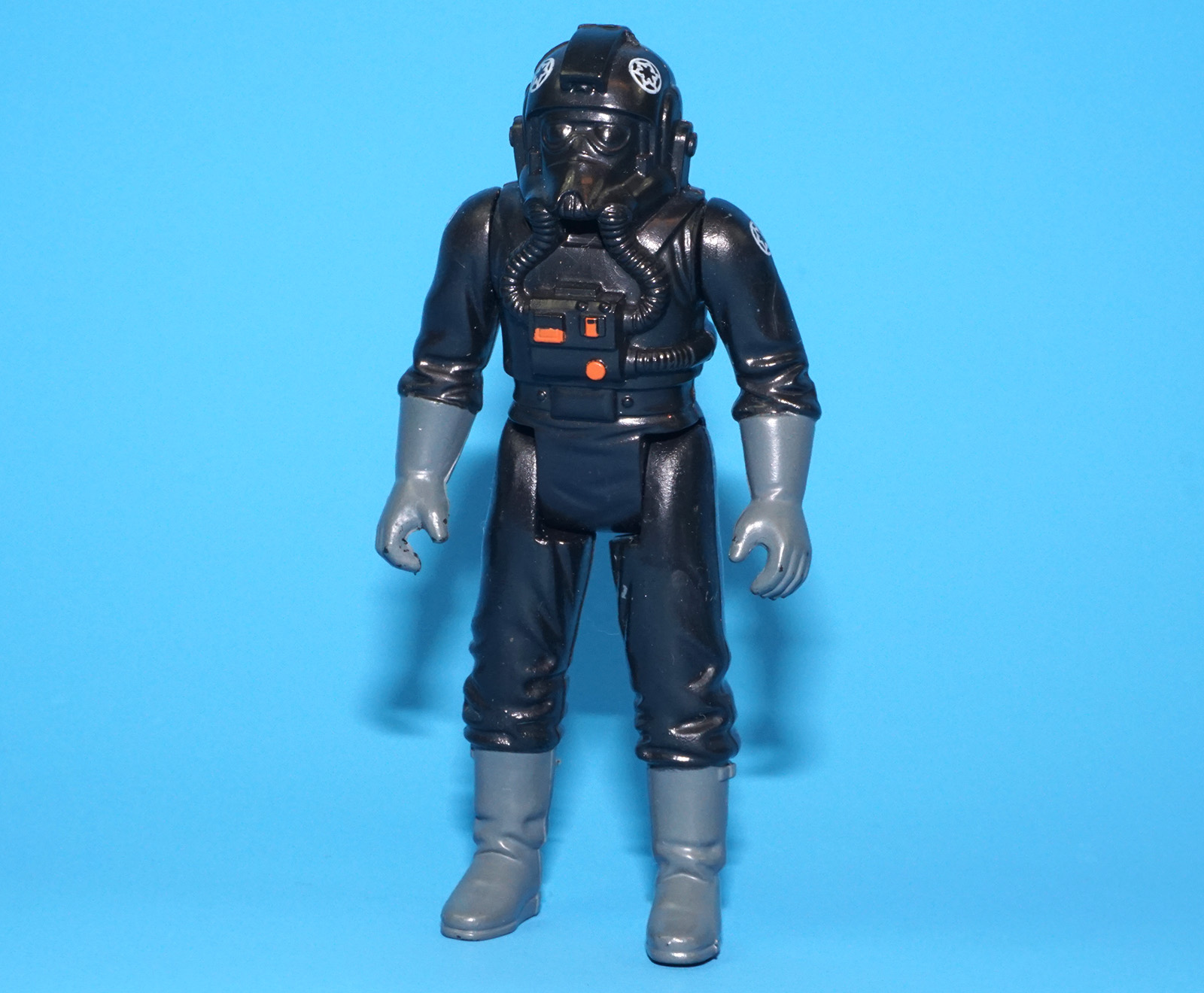 STAR WARS ESB TIE FIGHTER PILOT HONG KONG SMILE C8+ 1980 KENNER - Image 2