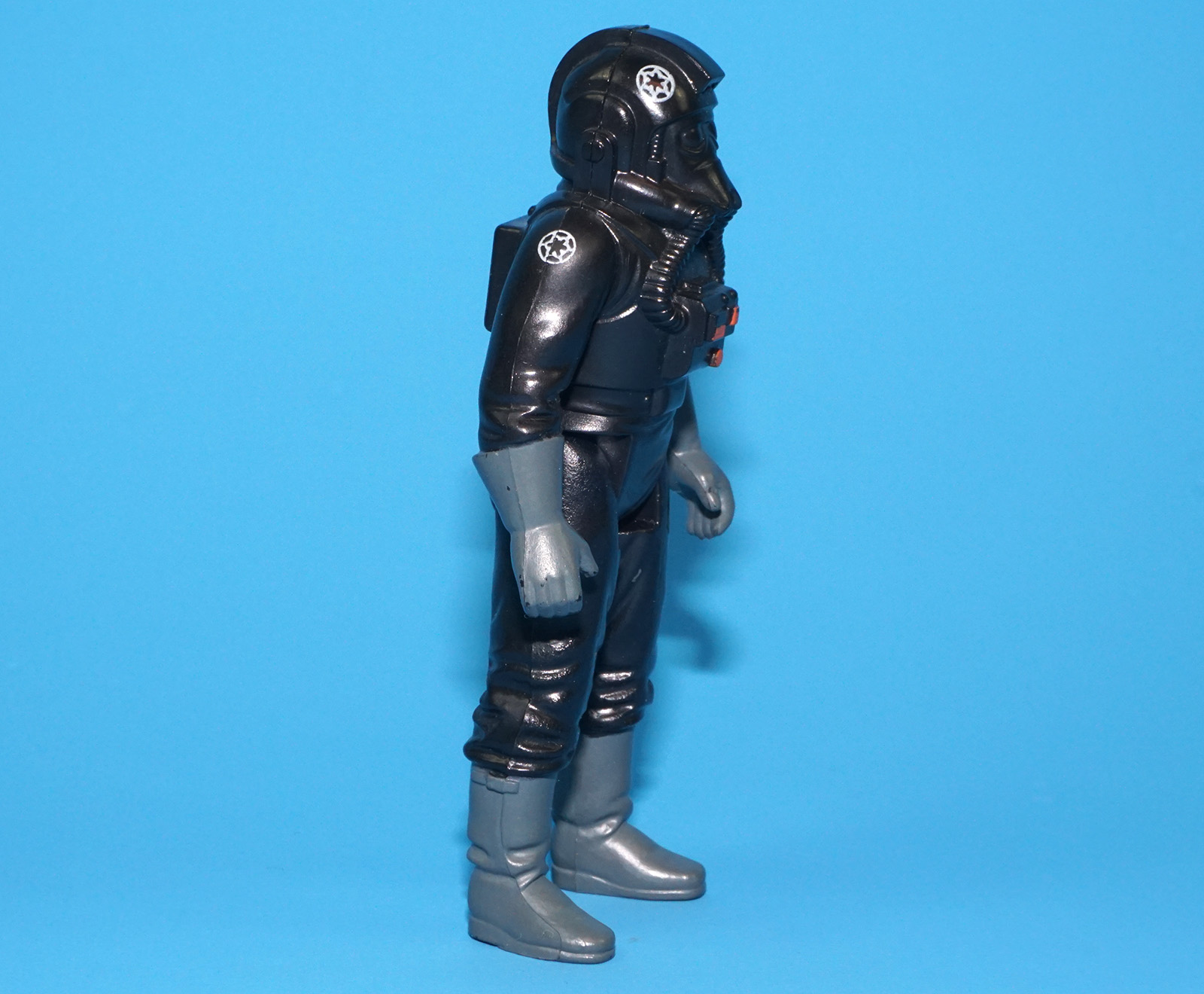 STAR WARS ESB TIE FIGHTER PILOT HONG KONG SMILE C8+ 1980 KENNER - Image 4