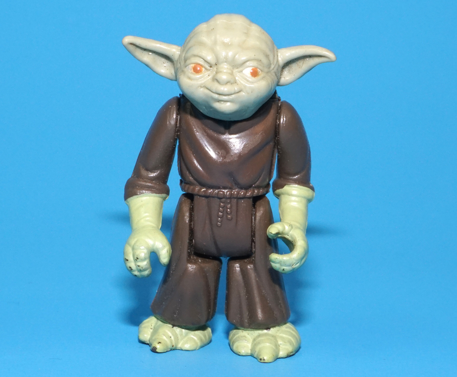 STAR WARS ESB YODA HONG KONG SMILE ORANGE SNAKE 100% COMPLETE & ORIGINAL C8+ 1980 KENNER - Image 5