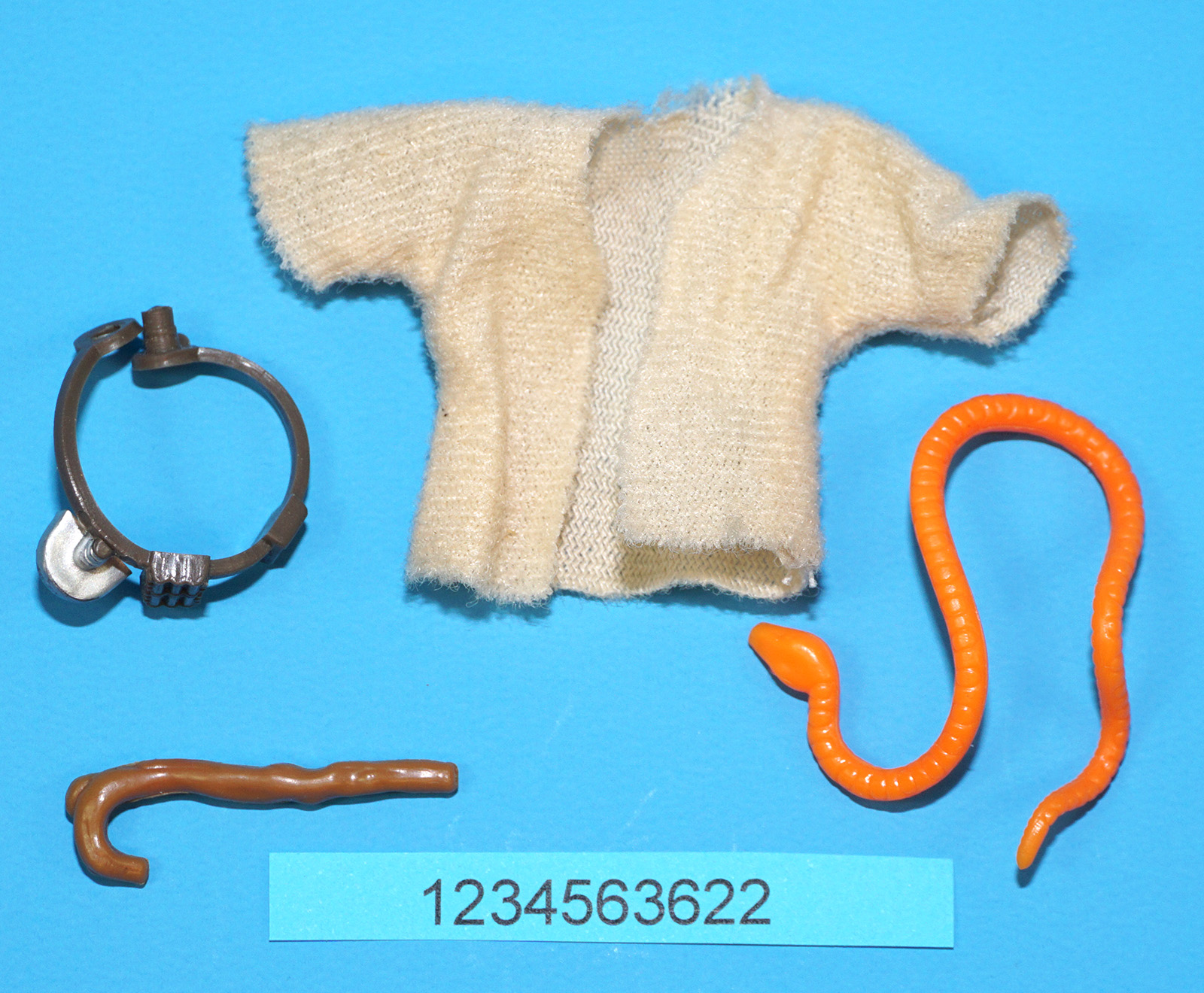 STAR WARS ESB YODA HONG KONG SMILE ORANGE SNAKE 100% COMPLETE & ORIGINAL C8+ 1980 KENNER - Image 7