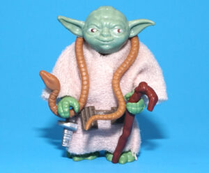 STAR WARS ESB YODA HONG KONG SMILE BROWN SNAKE 100% COMPLETE & ORIGINAL C9+ 1980 KENNER