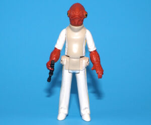 STAR WARS ROTJ ADMIRAL ACKBAR HONG KONG SMILE 100% COMPLETE & ORIGINAL C8+ 1982 KENNER
