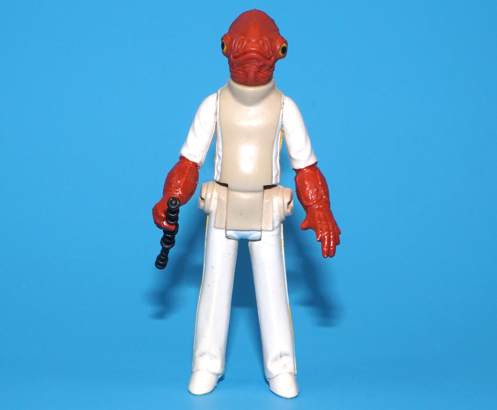 STAR WARS ROTJ ADMIRAL ACKBAR HONG KONG SMILE 100% COMPLETE & ORIGINAL C8+ 1982 KENNER