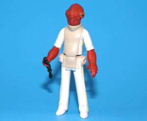 STAR WARS ROTJ ADMIRAL ACKBAR HONG KONG SMILE 100% COMPLETE & ORIGINAL C8+ 1982 KENNER
