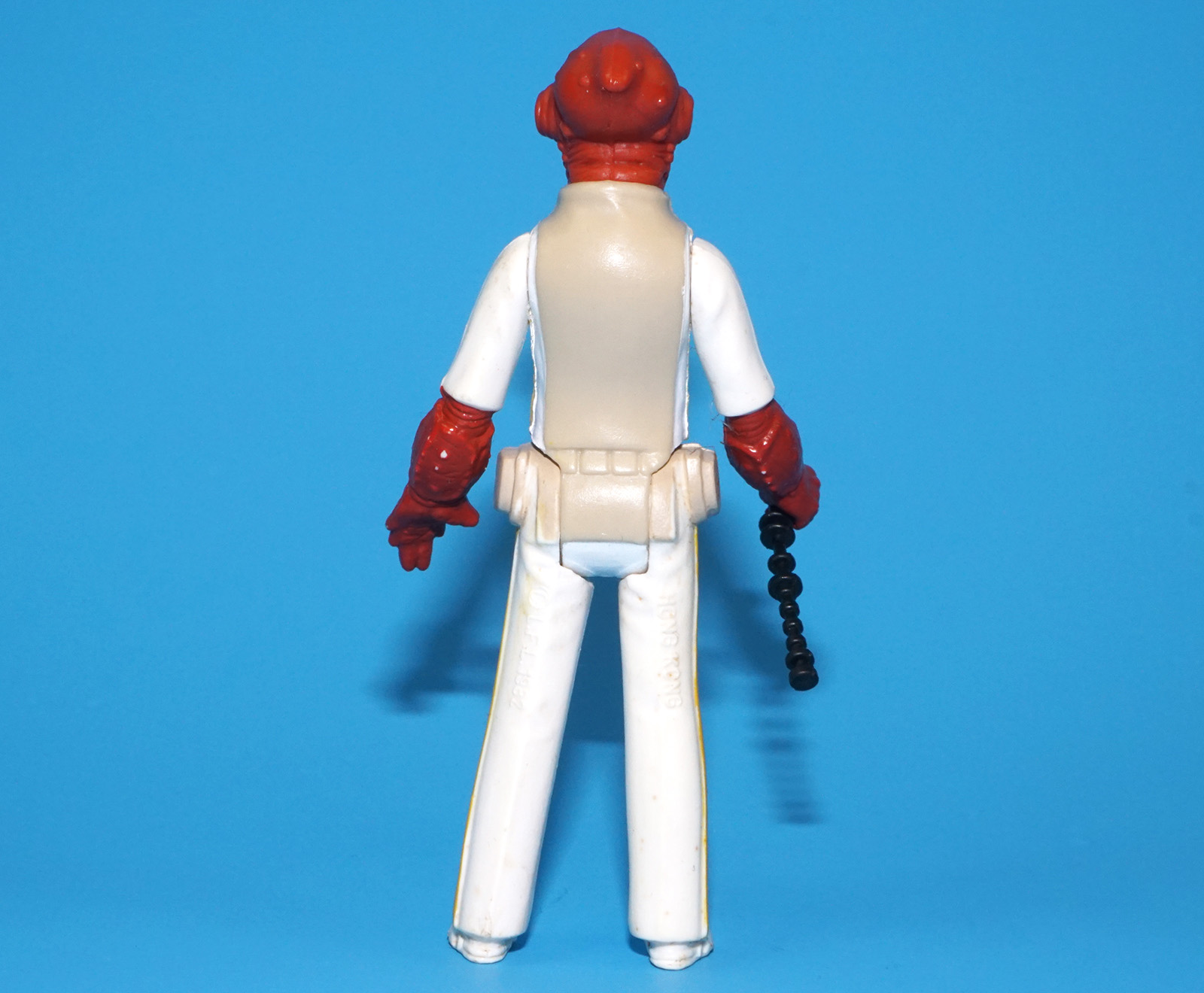 STAR WARS ROTJ ADMIRAL ACKBAR HONG KONG SMILE 100% COMPLETE & ORIGINAL C8+ 1982 KENNER - Image 4