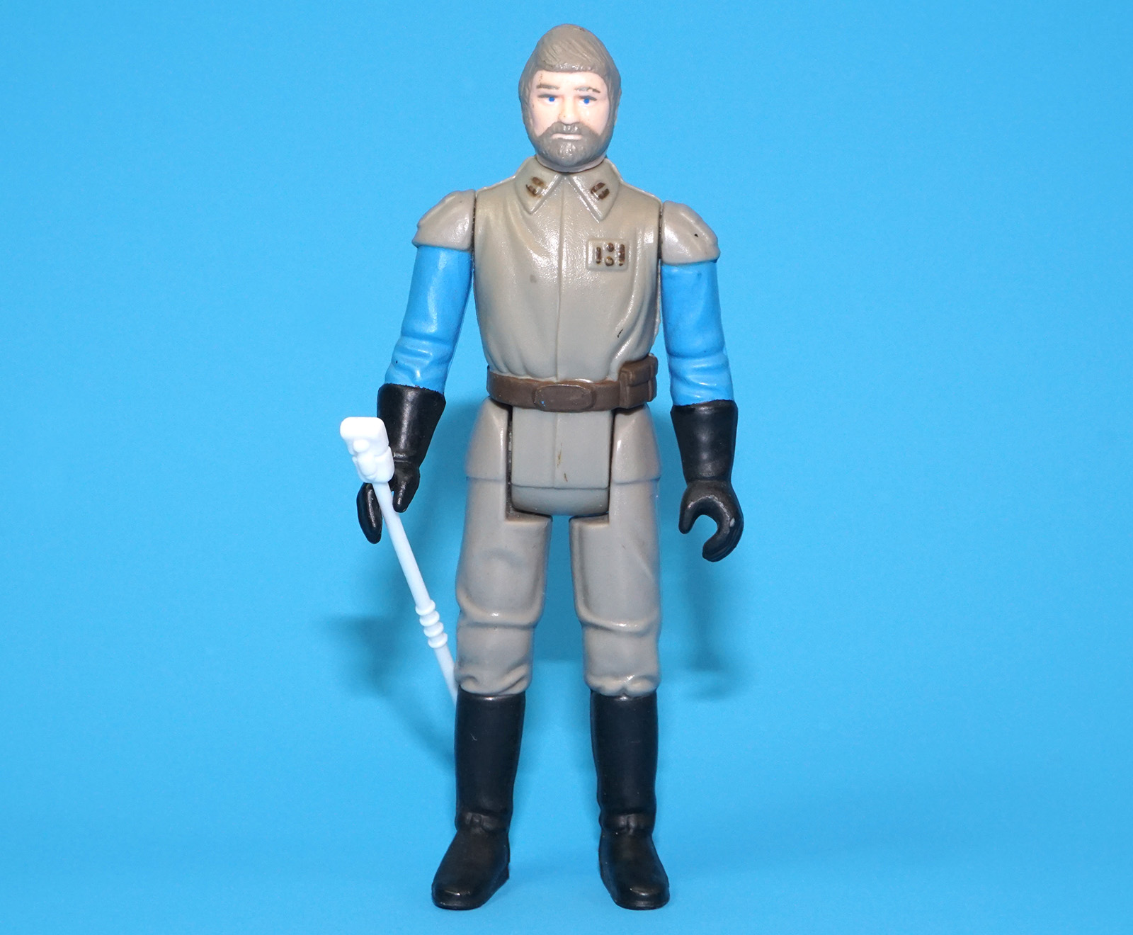 STAR WARS ROTJ GENERAL MADINE HONG KONG SMILE 100% COMPLETE & ORIGINAL C8+ 1983 KENNER