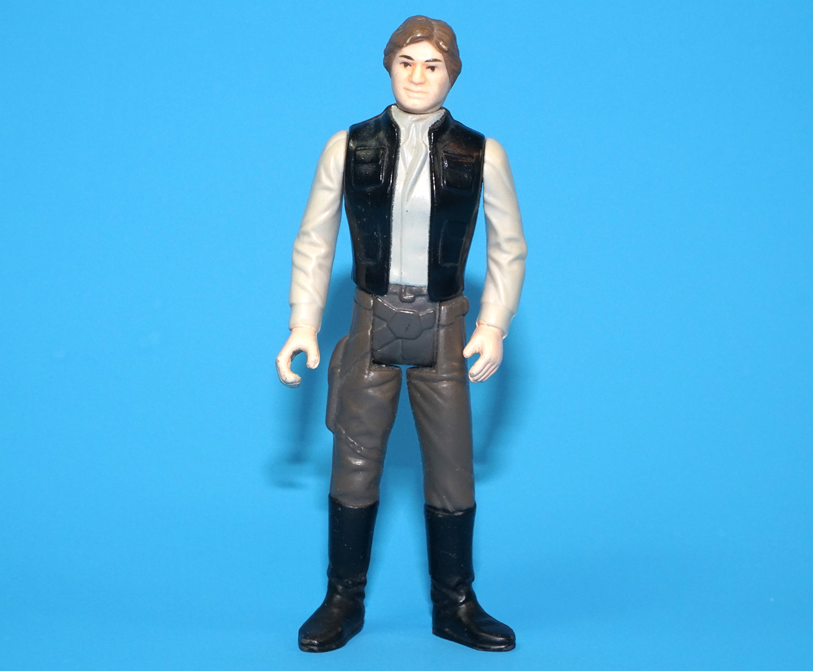 STAR WARS ROTJ HAN SOLO TRENCH COAT NO COO KADER 100% COMPLETE & ORIGINAL C9 1984 KENNER - Image 5