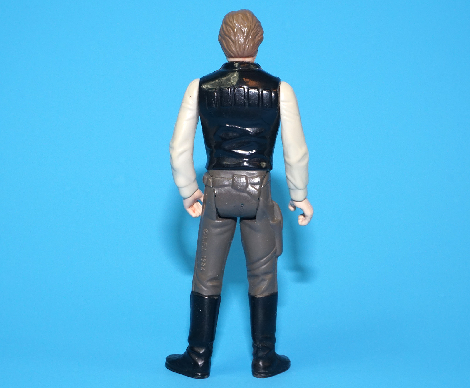 STAR WARS ROTJ HAN SOLO TRENCH COAT NO COO KADER 100% COMPLETE & ORIGINAL C9 1984 KENNER - Image 6