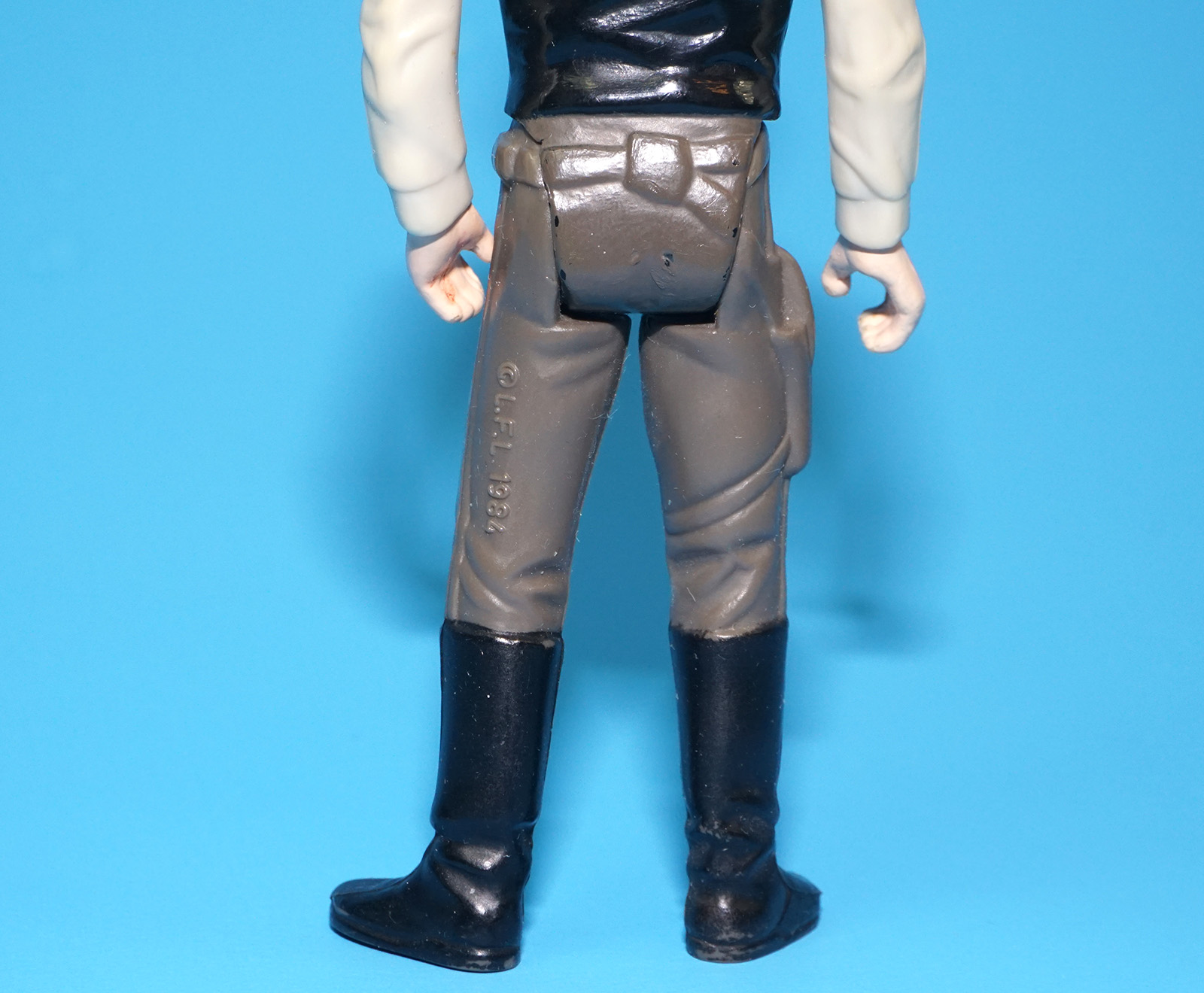STAR WARS ROTJ HAN SOLO TRENCH COAT NO COO KADER 100% COMPLETE & ORIGINAL C9 1984 KENNER - Image 7