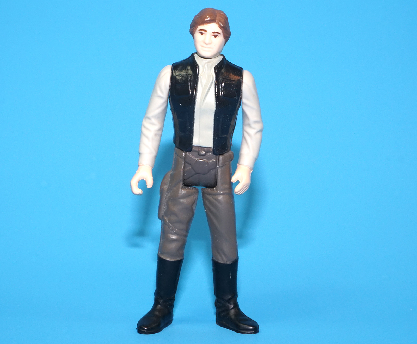 STAR WARS ROTJ HAN SOLO TRENCH COAT NO COO KADER 100% COMPLETE & ORIGINAL C8+ 1984 KENNER READ - Image 5