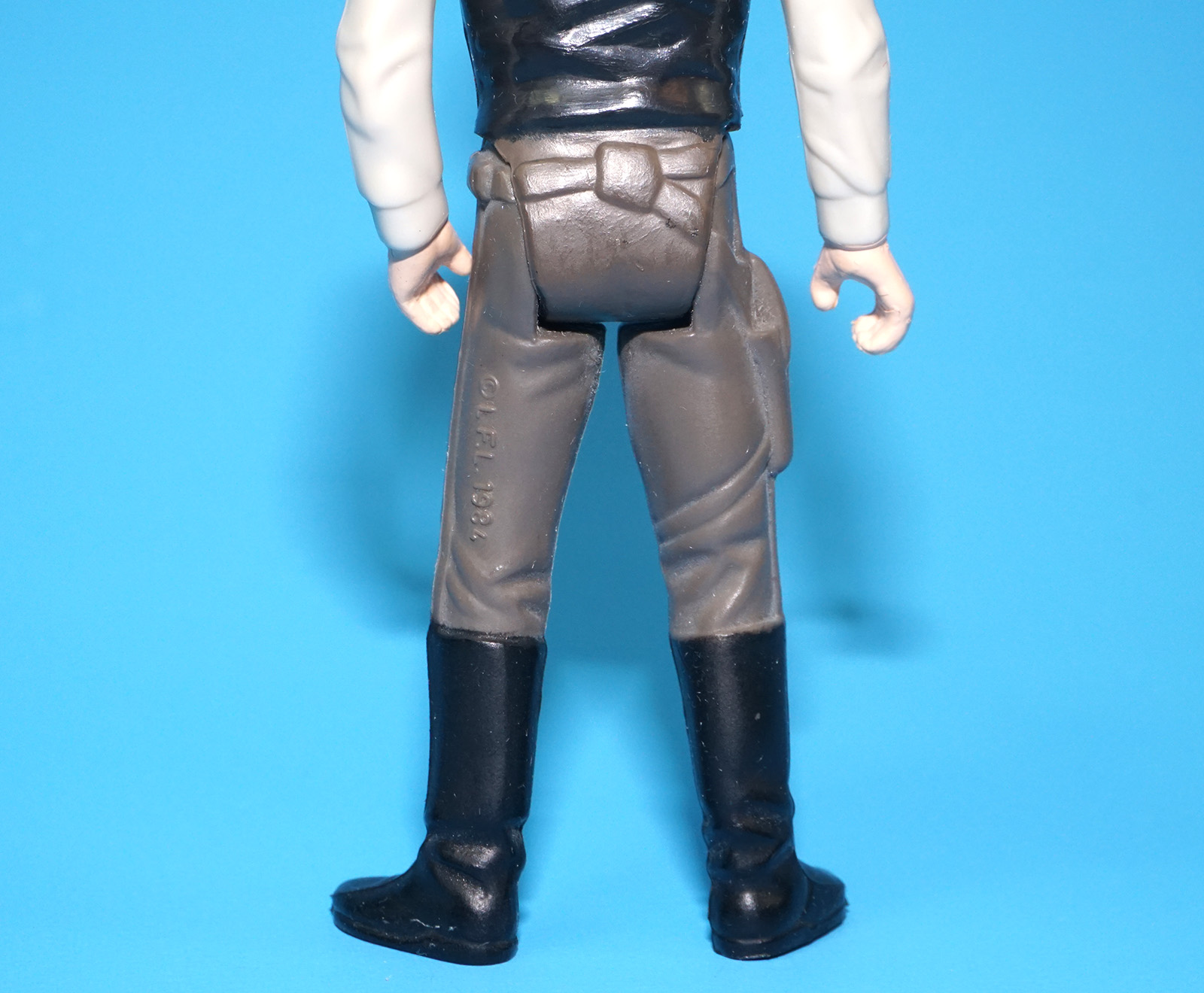 STAR WARS ROTJ HAN SOLO TRENCH COAT NO COO KADER 100% COMPLETE & ORIGINAL C8+ 1984 KENNER READ - Image 7