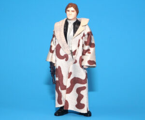 STAR WARS ROTJ HAN SOLO TRENCH COAT NO COO SMILE 100% COMPLETE & ORIGINAL C9 1984 KENNER