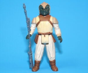 STAR WARS ROTJ KLAATU SKIFF GUARD NO COO SMILE 100% COMPLETE & ORIGINAL C8+ 1983 KENNER