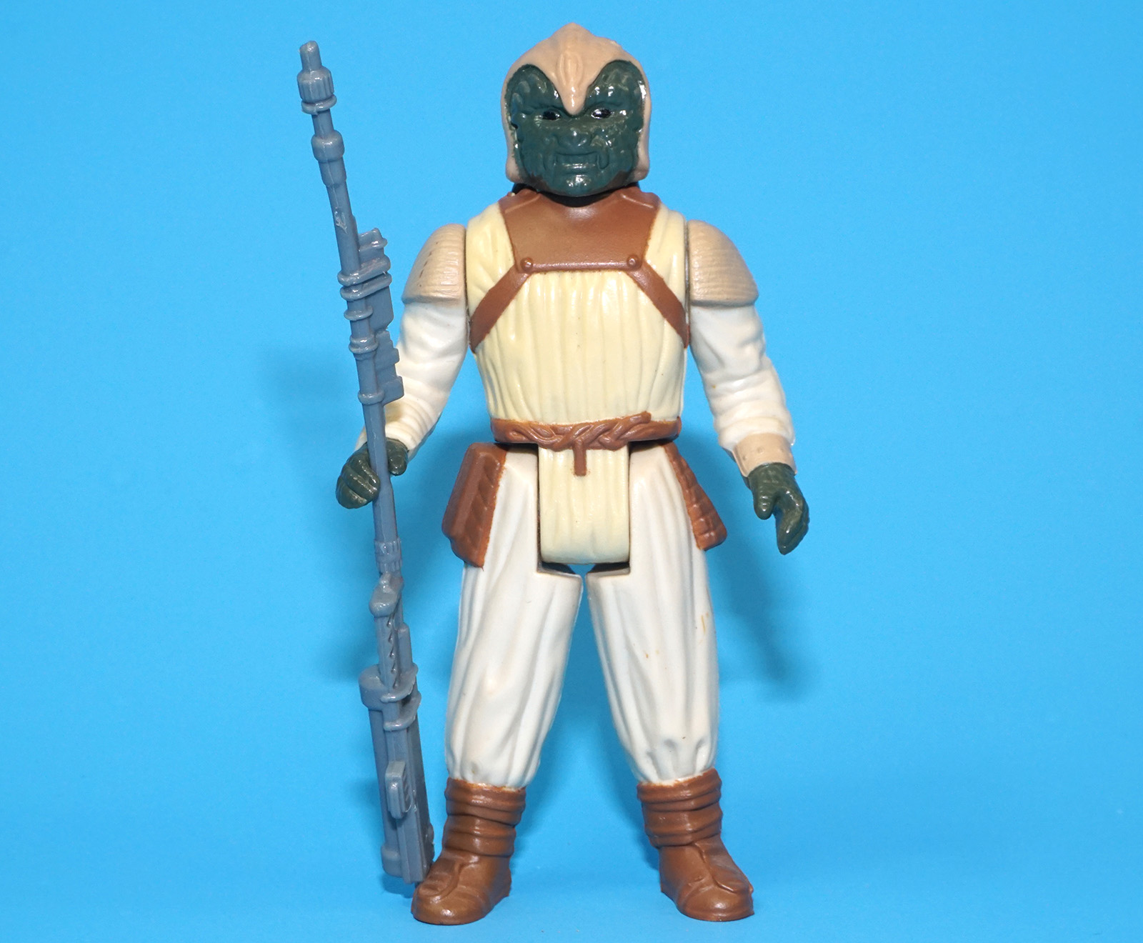STAR WARS ROTJ KLAATU SKIFF GUARD NO COO SMILE 100% COMPLETE & ORIGINAL C8+ 1983 KENNER