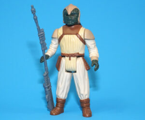 STAR WARS ROTJ KLAATU SKIFF GUARD NO COO SMILE 100% COMPLETE & ORIGINAL C8+ 1983 KENNER
