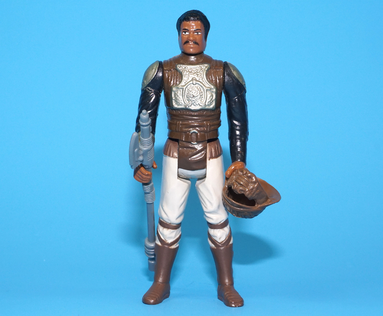 STAR WARS ROTJ LANDO CALRISSIAN SKIFF GUARD NO COO SMILE 100% COMPLETE & ORIGINAL C9+ 1982 KENNER - Image 3
