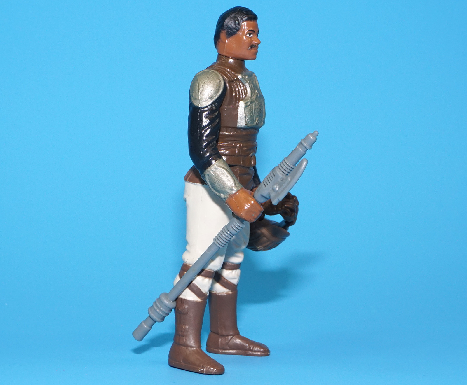 STAR WARS ROTJ LANDO CALRISSIAN SKIFF GUARD NO COO SMILE 100% COMPLETE & ORIGINAL C9+ 1982 KENNER - Image 4