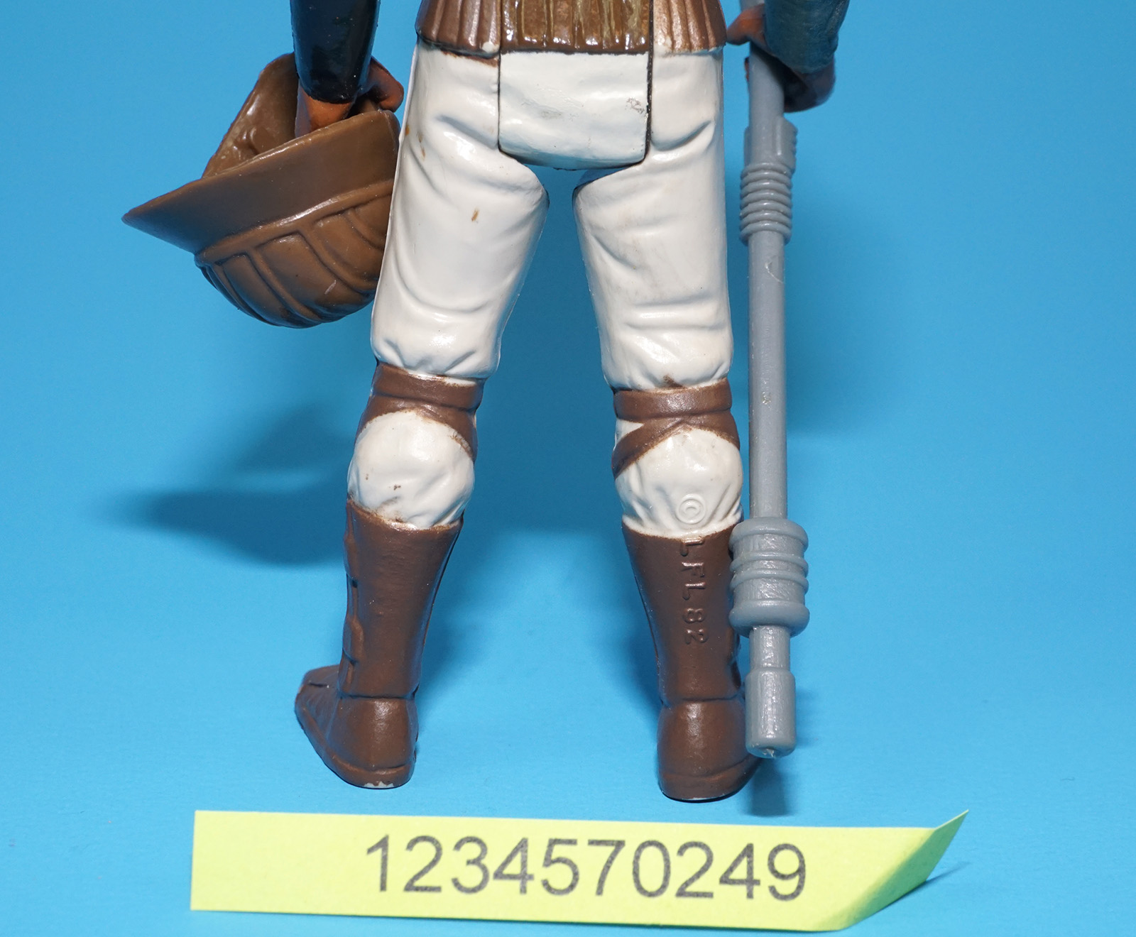 STAR WARS ROTJ LANDO CALRISSIAN SKIFF GUARD NO COO SMILE 100% COMPLETE & ORIGINAL C9+ 1982 KENNER - Image 6