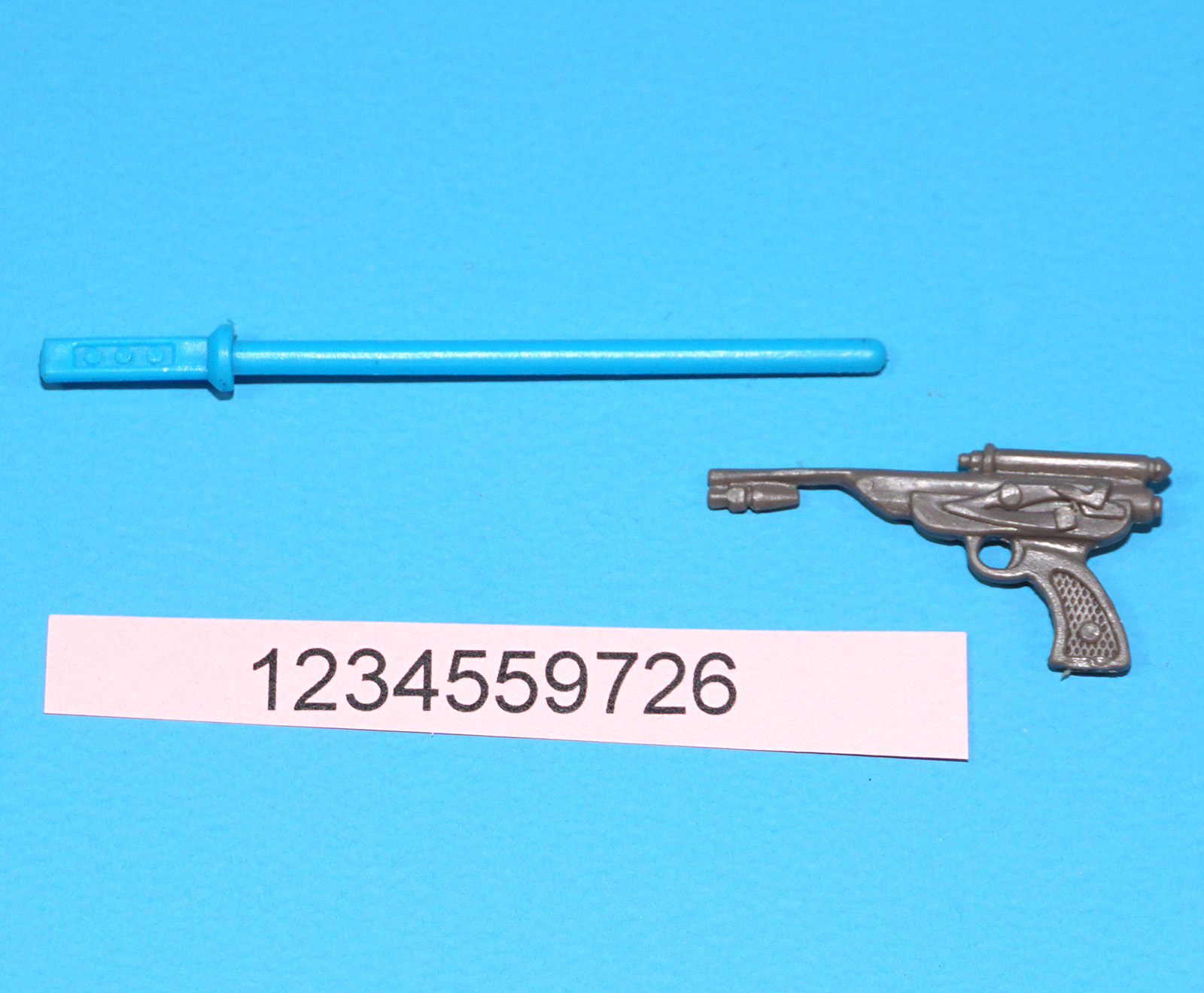 STAR WARS ROTJ LUKE JEDI KNIGHT BLUE SABER 100% COMPLETE & ORIGINAL C9+ 1983 KENNER READ - Image 8