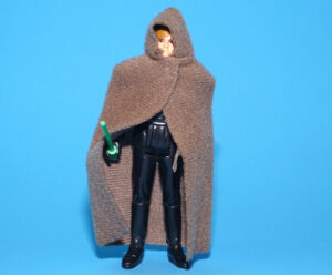 STAR WARS ROTJ LUKE JEDI KNIGHT SNAP CAPE 100% COMPLETE & ORIGINAL C8+ 1983 KENNER READ
