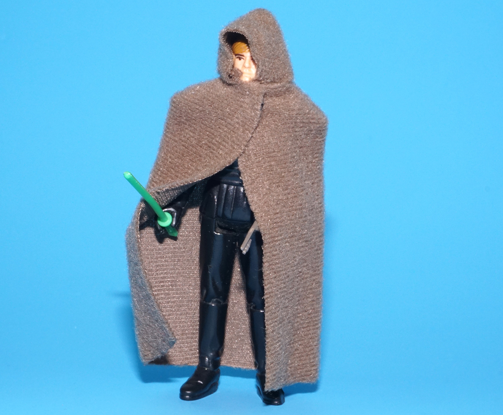 STAR WARS ROTJ LUKE JEDI KNIGHT SNAP CAPE 100% COMPLETE & ORIGINAL C8+ 1983 KENNER READ - Image 2
