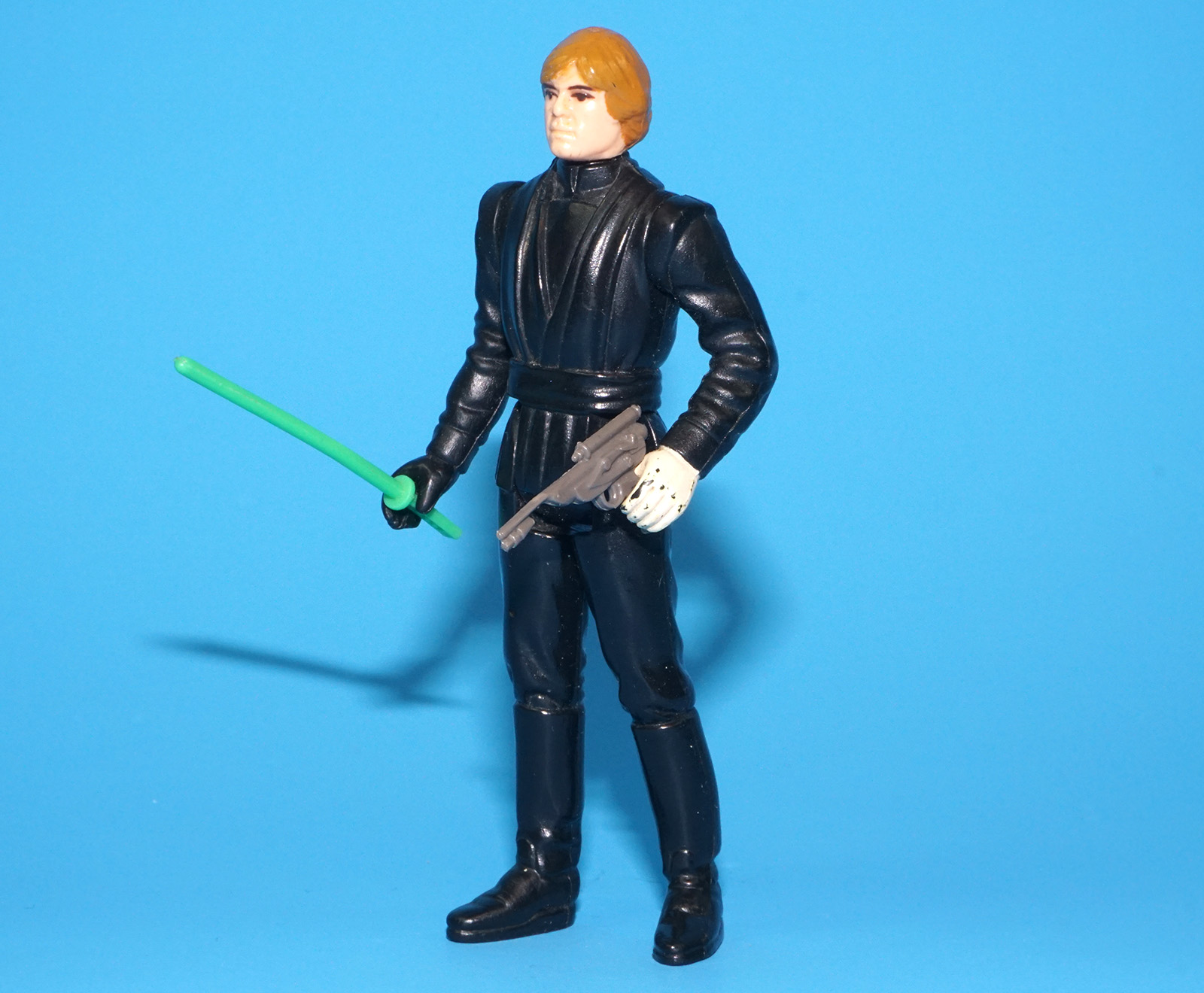 STAR WARS ROTJ LUKE JEDI KNIGHT SNAP CAPE 100% COMPLETE & ORIGINAL C8+ 1983 KENNER READ - Image 5