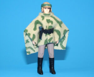 STAR WARS ROTJ LEIA COMBAT PONCHO NO COO SMILE 100% COMPLETE & ORIGINAL C9+ 1984 KENNER