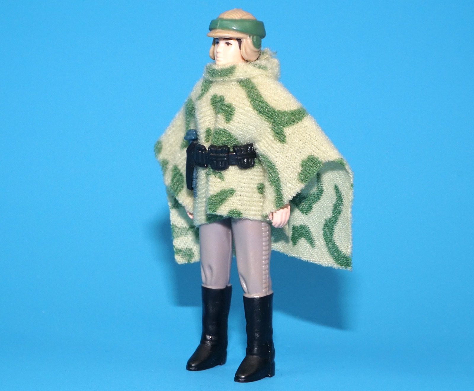 STAR WARS ROTJ LEIA COMBAT PONCHO NO COO SMILE 100% COMPLETE & ORIGINAL C9+ 1984 KENNER - Image 3