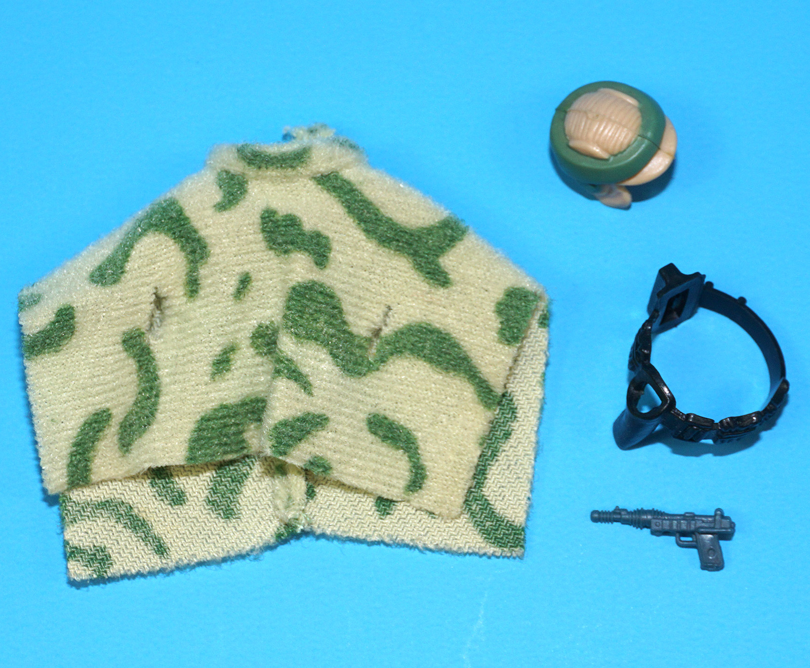 STAR WARS ROTJ LEIA COMBAT PONCHO NO COO SMILE 100% COMPLETE & ORIGINAL C9+ 1984 KENNER - Image 9