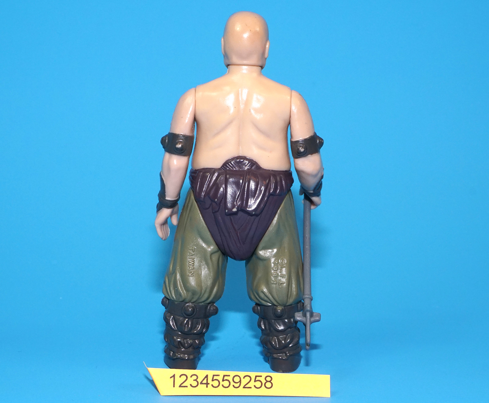 STAR WARS ROTJ RANCOR KEEPER TAIWAN COO 100% COMPLETE & ORIGINAL C8+ 1984 KENNER - Image 6