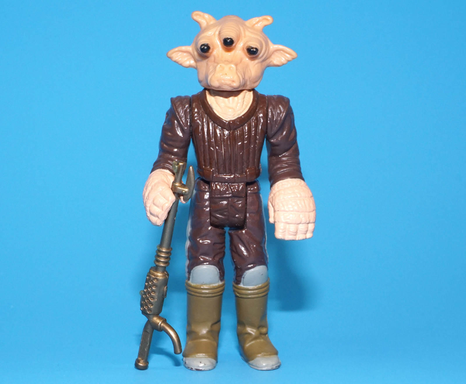 STAR WARS ROTJ REE-YEES NO COO 100% COMPLETE & ORIGINAL C8+ 1983 KENNER