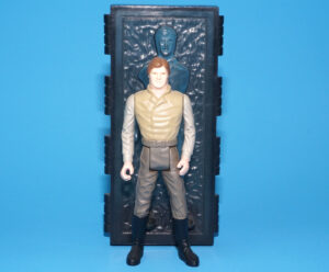 STAR WARS POTF HAN SOLO CARBONITE 100% COMPLETE & ORIGINAL C8+ 1985 KENNER LAST 17