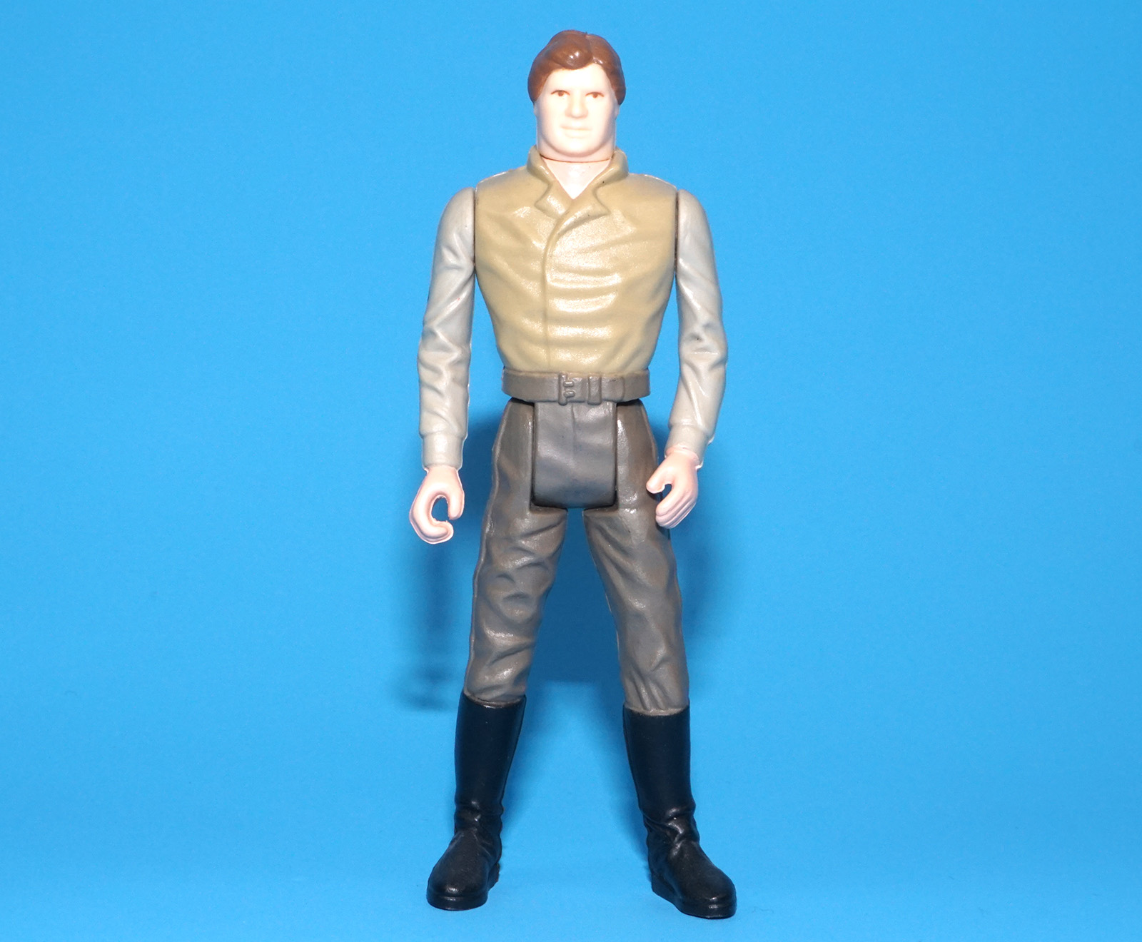 STAR WARS POTF HAN SOLO CARBONITE 100% COMPLETE & ORIGINAL C8+ 1985 KENNER LAST 17 - Image 5
