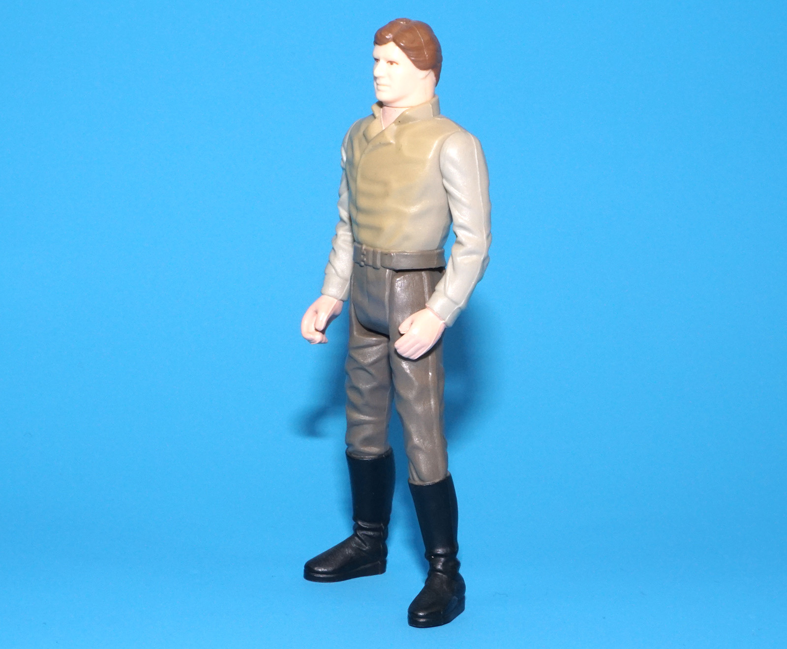 STAR WARS POTF HAN SOLO CARBONITE 100% COMPLETE & ORIGINAL C8+ 1985 KENNER LAST 17 - Image 7