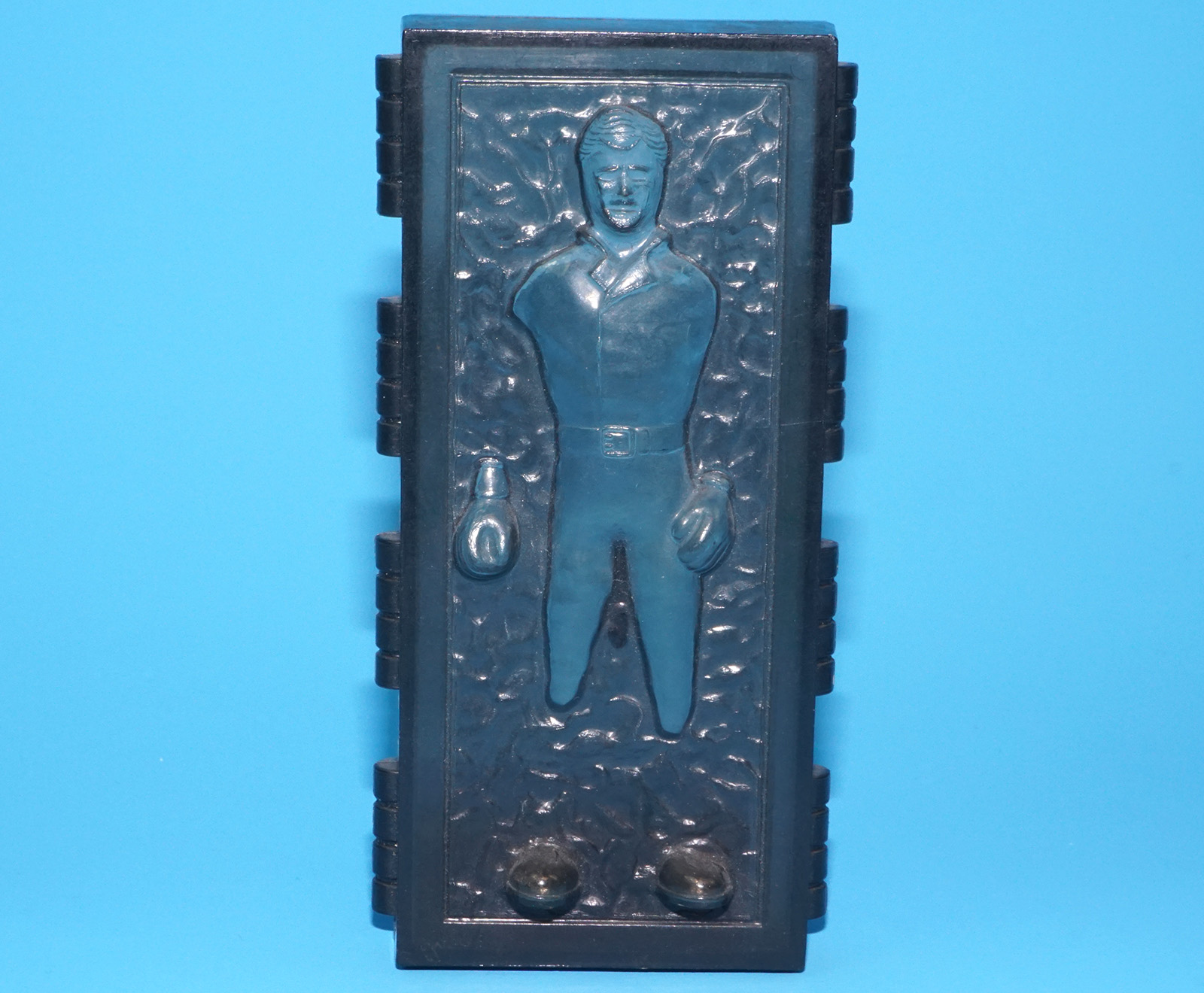 STAR WARS POTF HAN SOLO CARBONITE 100% COMPLETE & ORIGINAL C8+ 1985 KENNER LAST 17 - Image 9