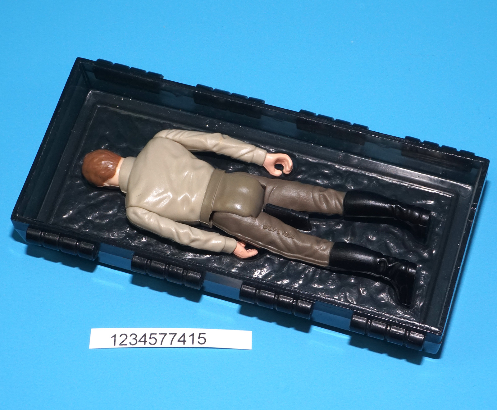 STAR WARS POTF HAN SOLO CARBONITE 100% COMPLETE & ORIGINAL C8+ 1985 KENNER LAST 17 - Image 12