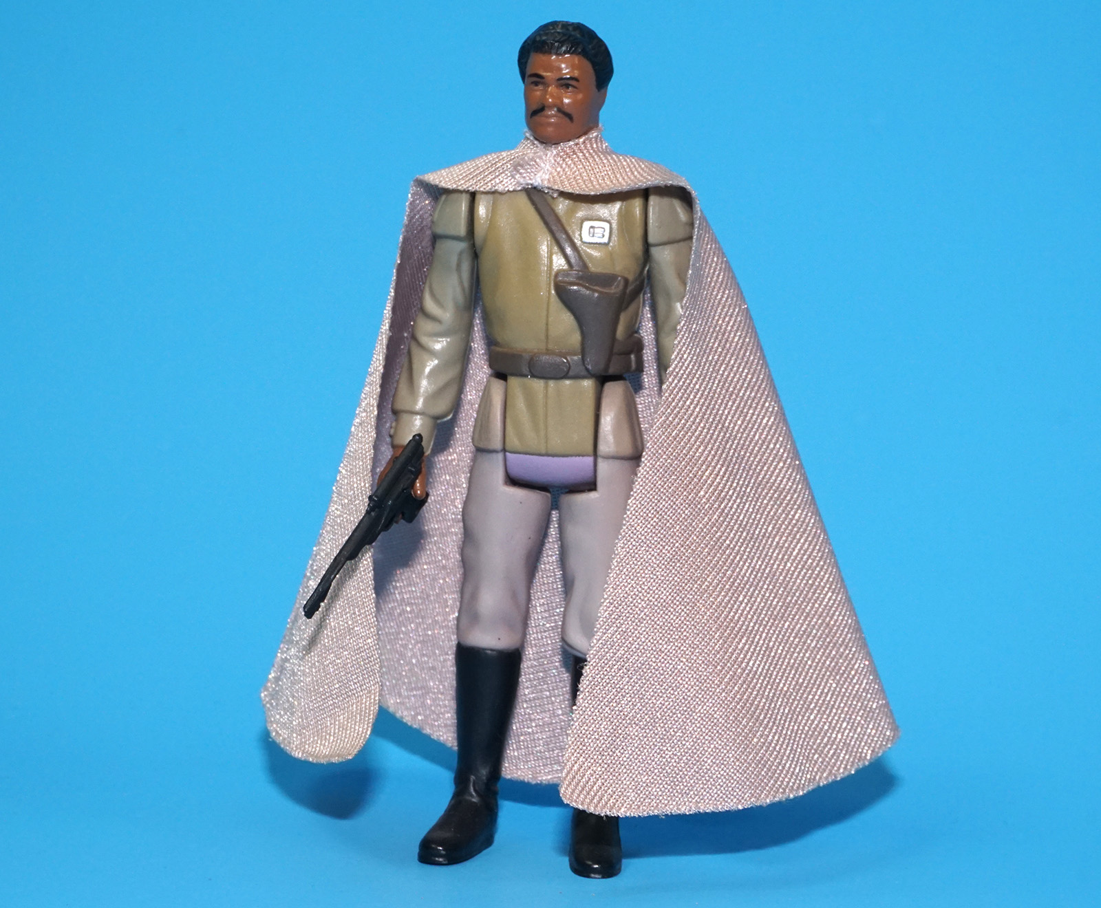 STAR WARS POTF LANDO GENERAL PILOT 100% COMPLETE & ORIGINAL C9 1985 KENNER LAST 17 - Image 2