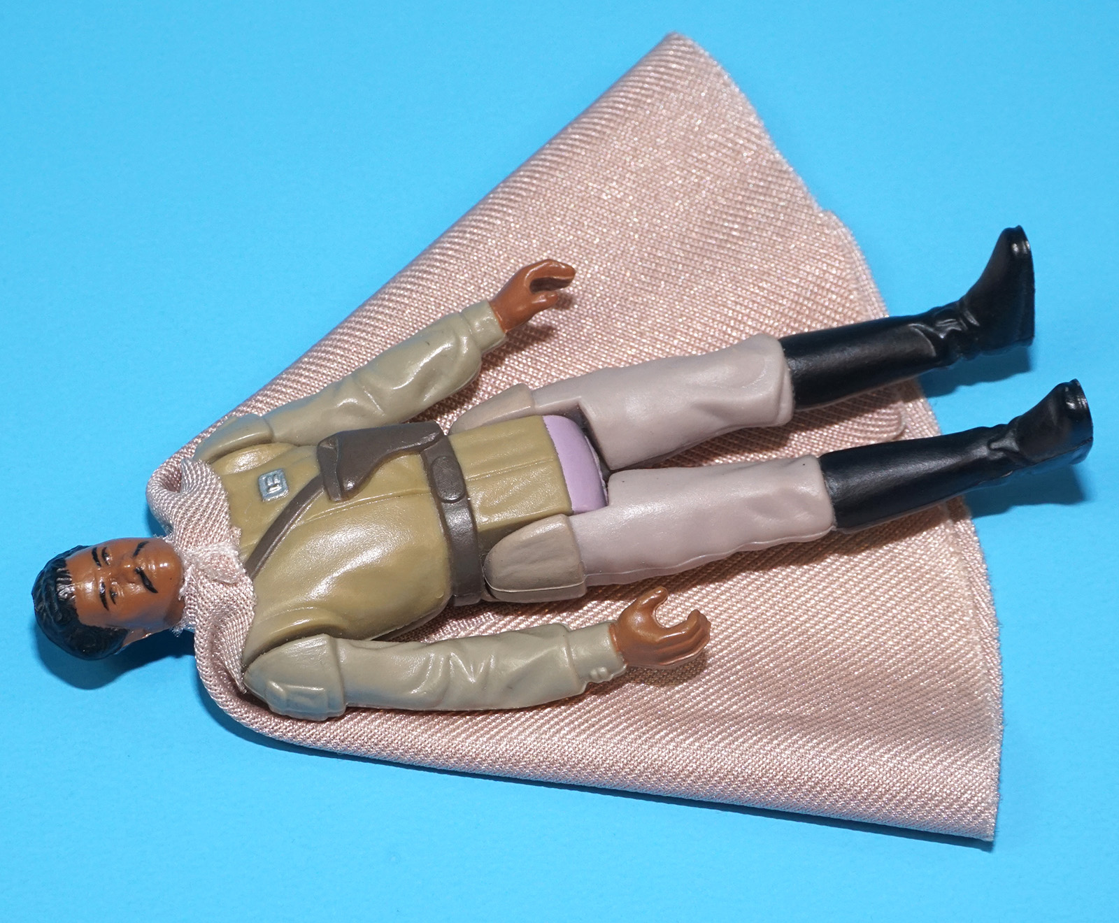 STAR WARS POTF LANDO GENERAL PILOT 100% COMPLETE & ORIGINAL C9 1985 KENNER LAST 17 - Image 8