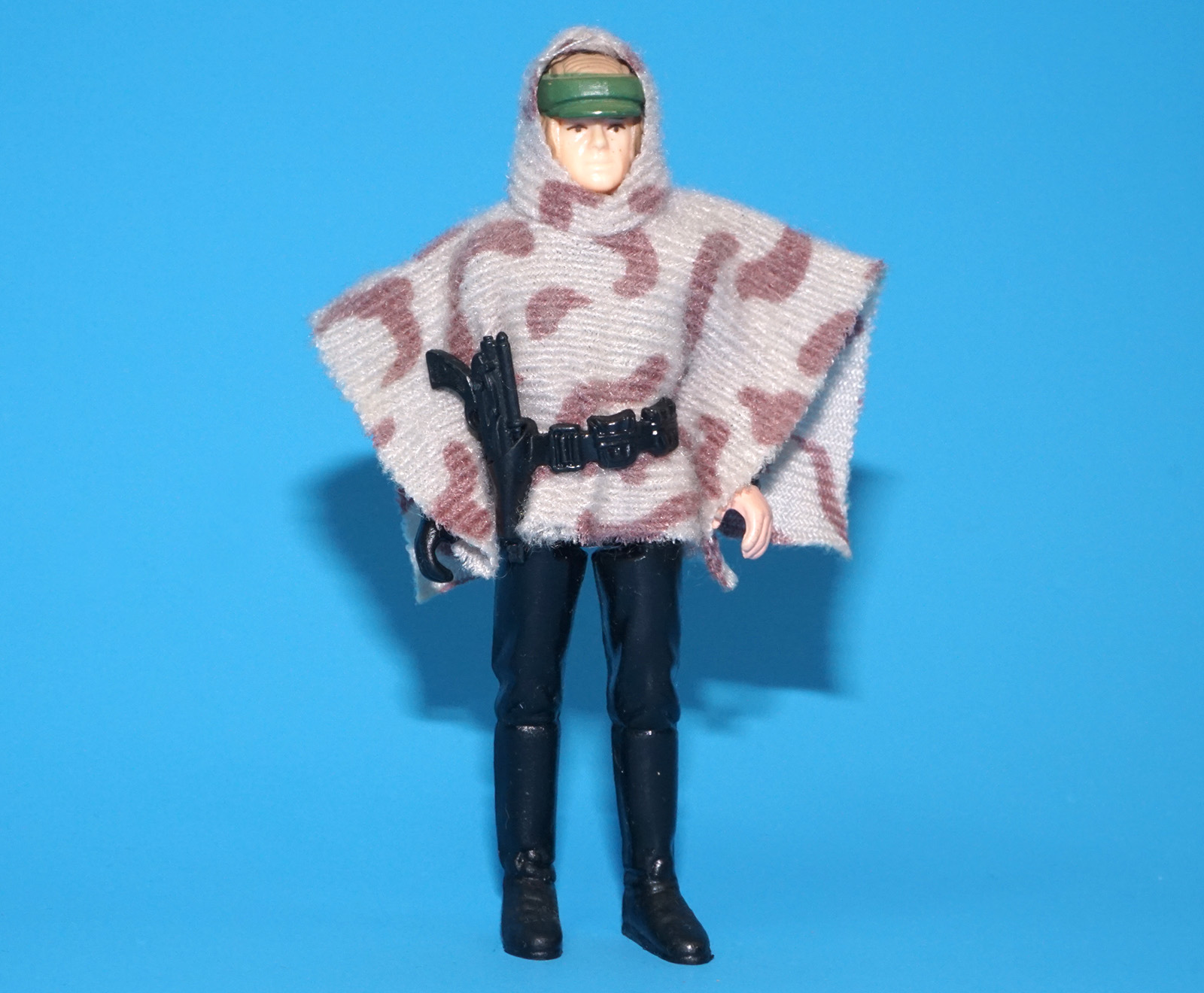 STAR WARS POTF LUKE BATTLE PONCHO 100% COMPLETE & ORIGINAL C9+ 1985 KENNER LAST 17 - Image 2
